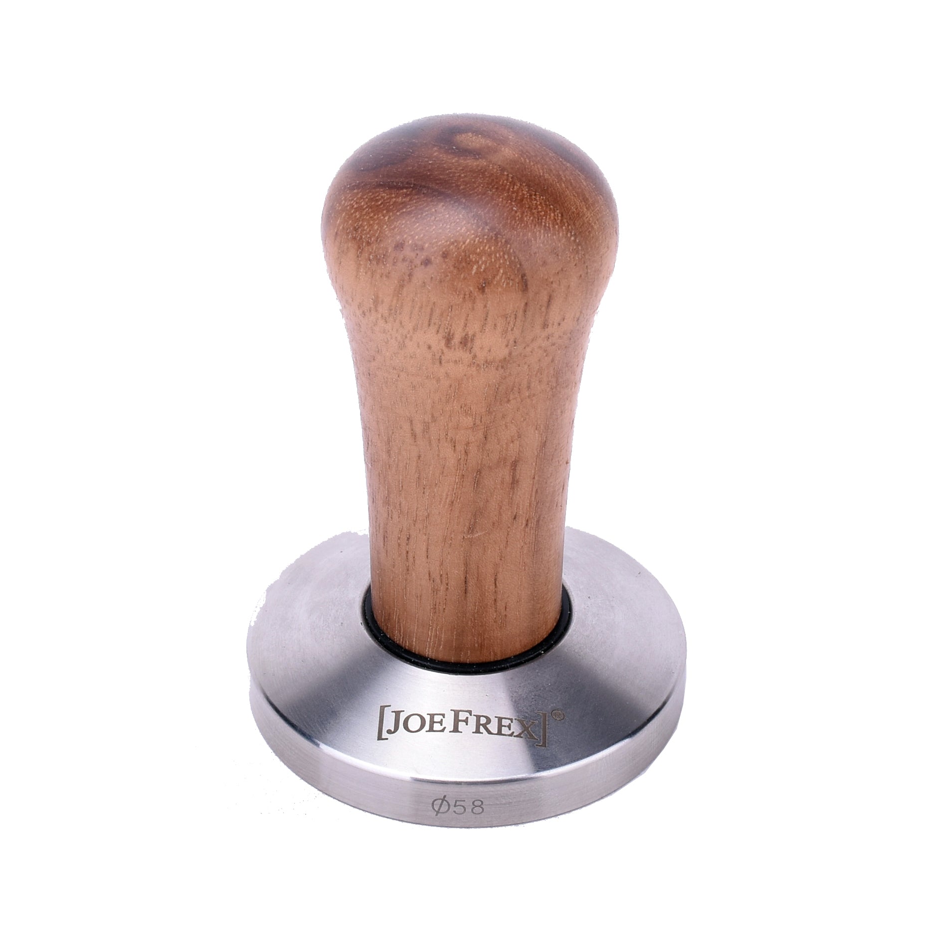 Tamper Classic Walnut 58mm Basis