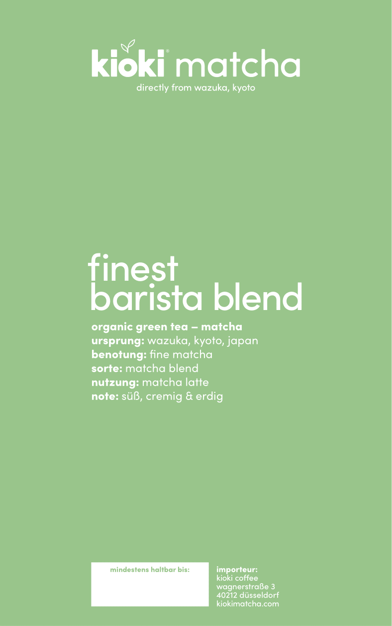 Finest Barista Matcha Blend BE